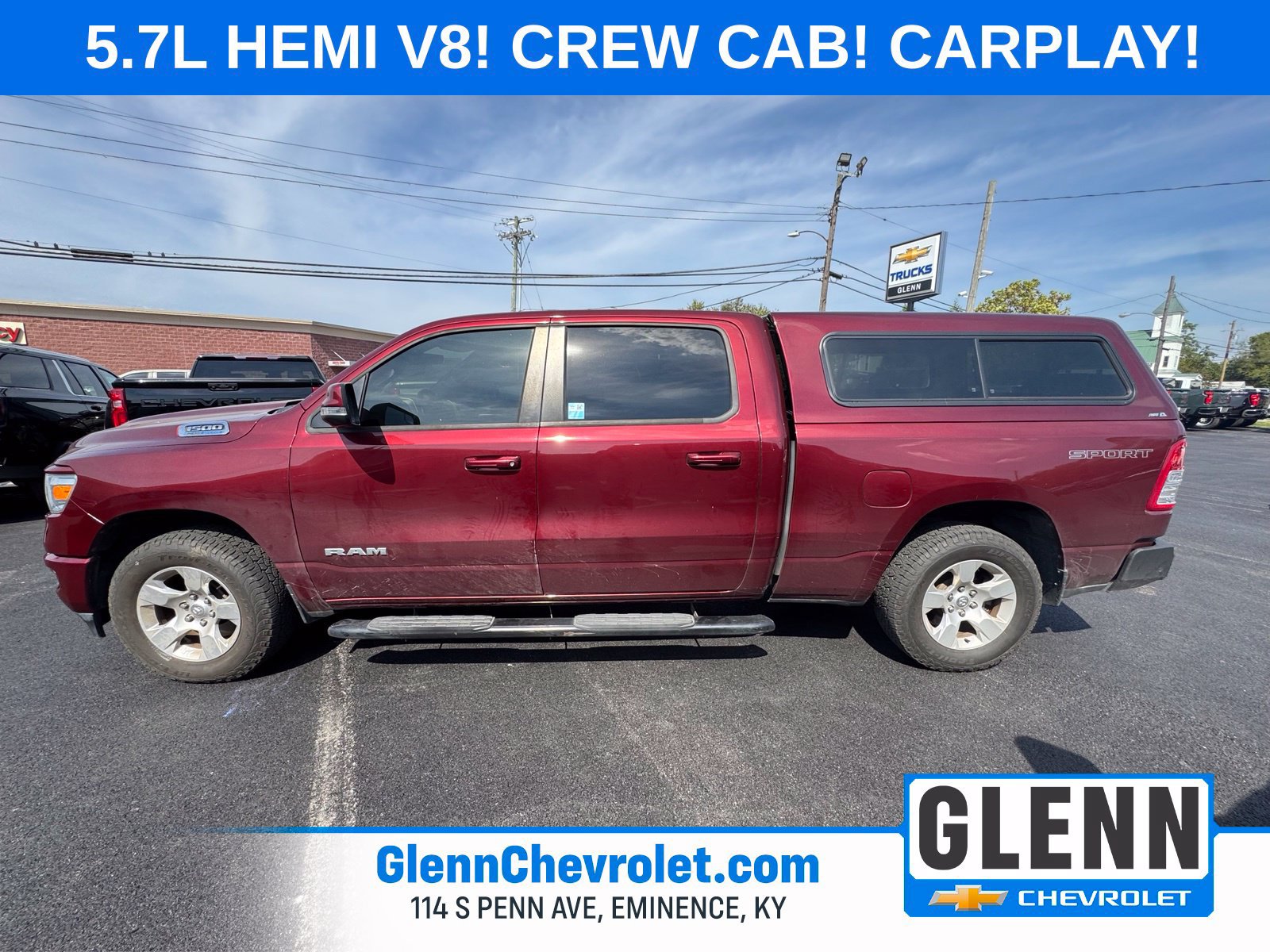 Used 2021 RAM 1500 Big Horn RWD image 3