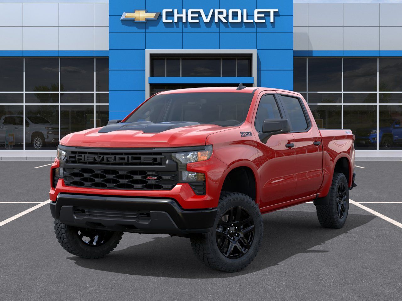 New 2026 Chevrolet Silverado 1500 Custom Trail Boss w/ Dark Appearance Package AWD/4WD image 6