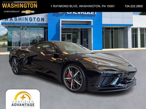 Used 2022 Chevrolet Corvette Stingray Premium Cpe w/ Z51 Performance Package RWD image 1