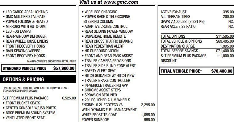 Certified 2024 GMC Sierra 1500 SLT w/ SLT Premium Plus Package AWD/4WD image 2
