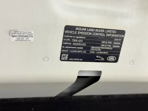 Used 2020 Land Rover Range Rover Velar R-Dynamic S image 98