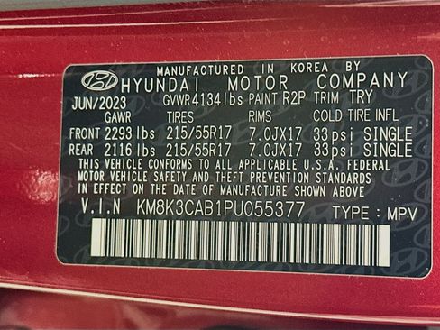 Used 2023 Hyundai Kona SEL w/ Convenience Package AWD/4WD image 32