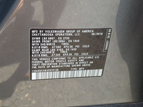 Used 2018 Volkswagen Atlas SE AWD/4WD image 31