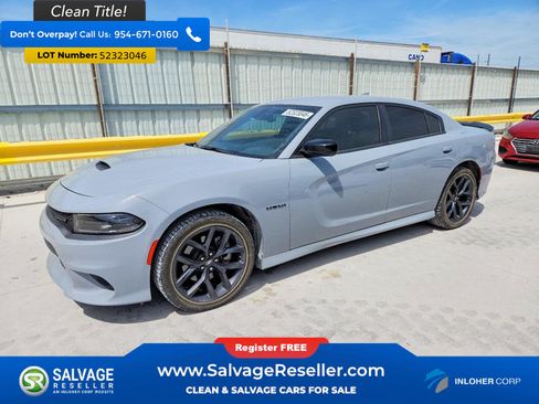 Used 2022 Dodge Charger R/T w/ Blacktop Package RWD image 1
