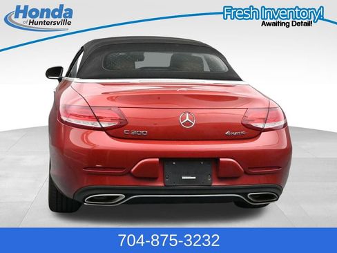 Used 2018 Mercedes-Benz C 300 4MATIC Cabriolet w/ Parking Assist Package image 7