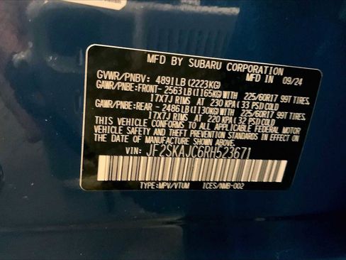 Certified 2024 Subaru Forester Wilderness image 33