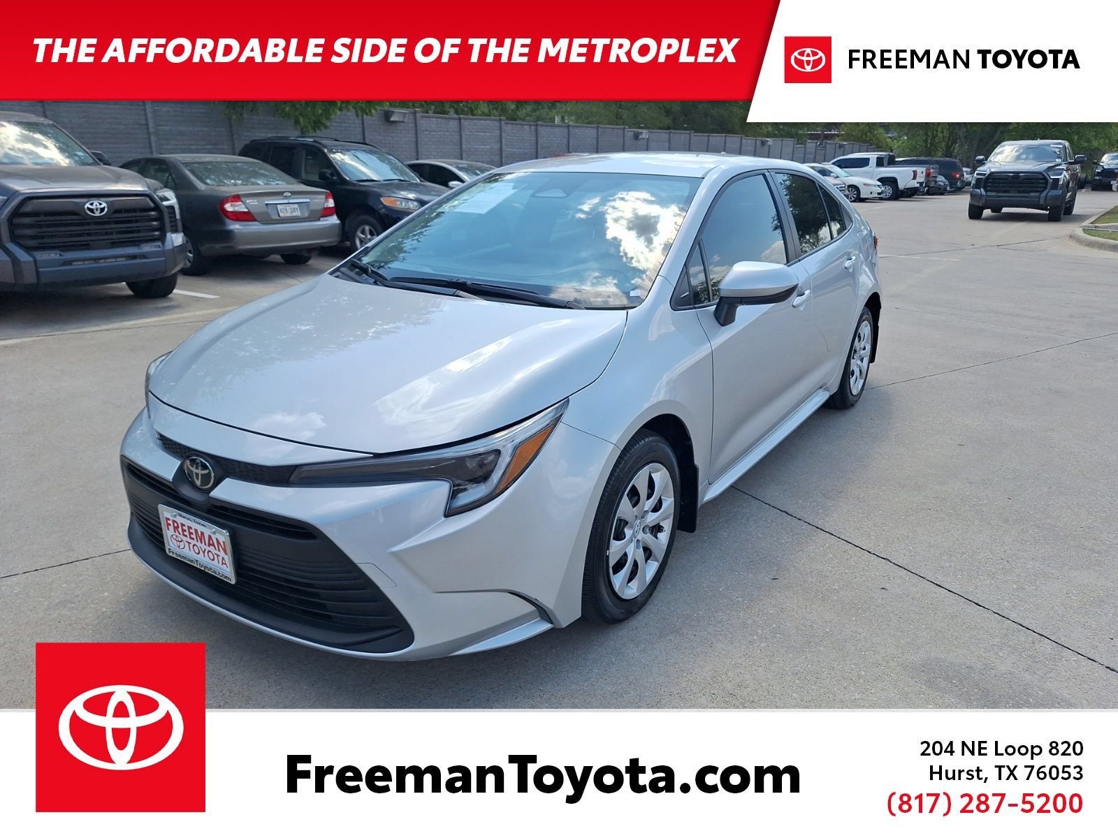 Used 2026 Toyota Corolla LE FWD image 1