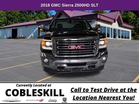 Used 2018 GMC Sierra 2500 SLT w/ Snow Plow Prep Package AWD/4WD image 2