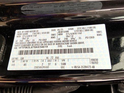 Used 2025 Ford F150 XLT w/ Equipment Group 301A Standard image 33