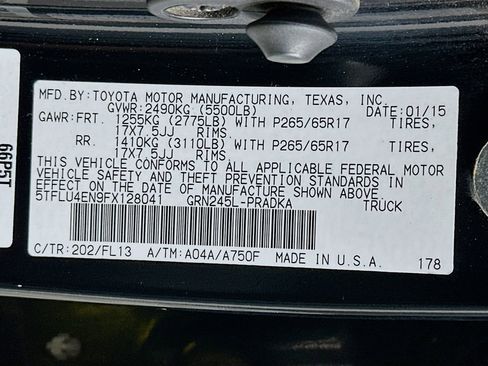 Used 2015 Toyota Tacoma TRD Pro w/ TRD Sport Package image 34