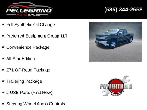 Used 2019 Chevrolet Silverado 1500 LT w/ All-Star Edition AWD/4WD image 4