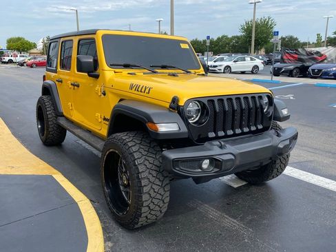 Used 2021 Jeep Wrangler Unlimited Sport AWD/4WD image 2
