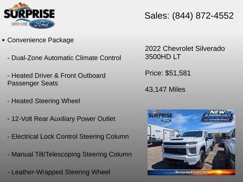 Used 2022 Chevrolet Silverado 3500 LT w/ All Star Edition AWD/4WD image 12