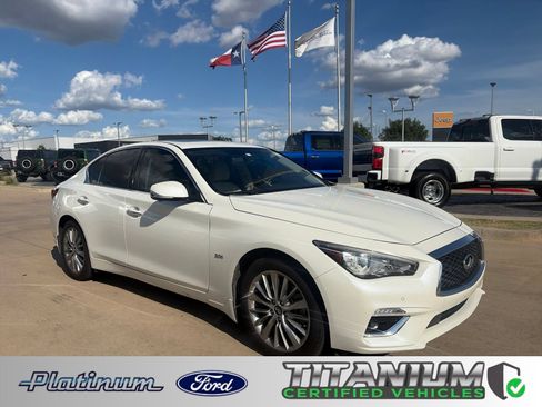 Used 2019 INFINITI Q50 Luxe w/ Essential Package (3.0T Luxe) AWD/4WD image 1