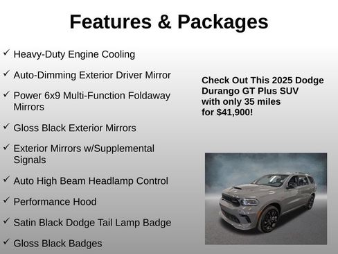 Used 2025 Dodge Durango GT AWD/4WD image 13
