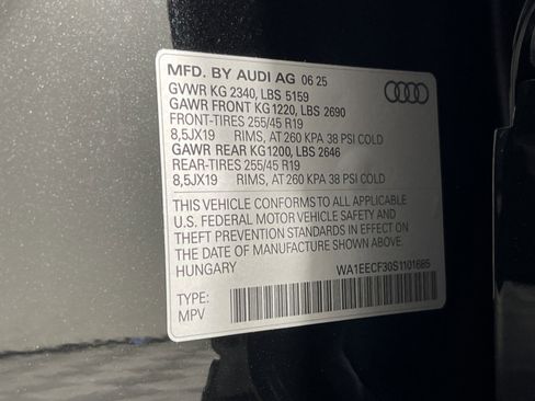 New 2025 Audi Q3 2.0T Premium Plus image 41