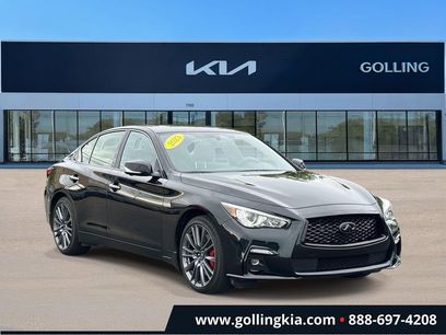 Used 2023 INFINITI Q50 Red Sport 400 w/ Black Opal Edition