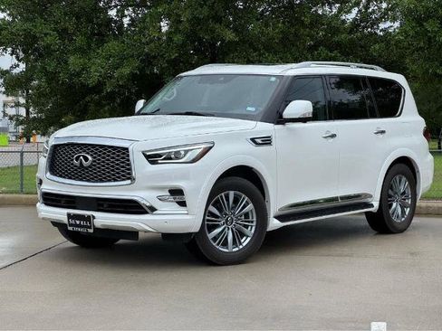 Certified 2022 INFINITI QX80 Luxe w/ Cargo Package RWD image 1