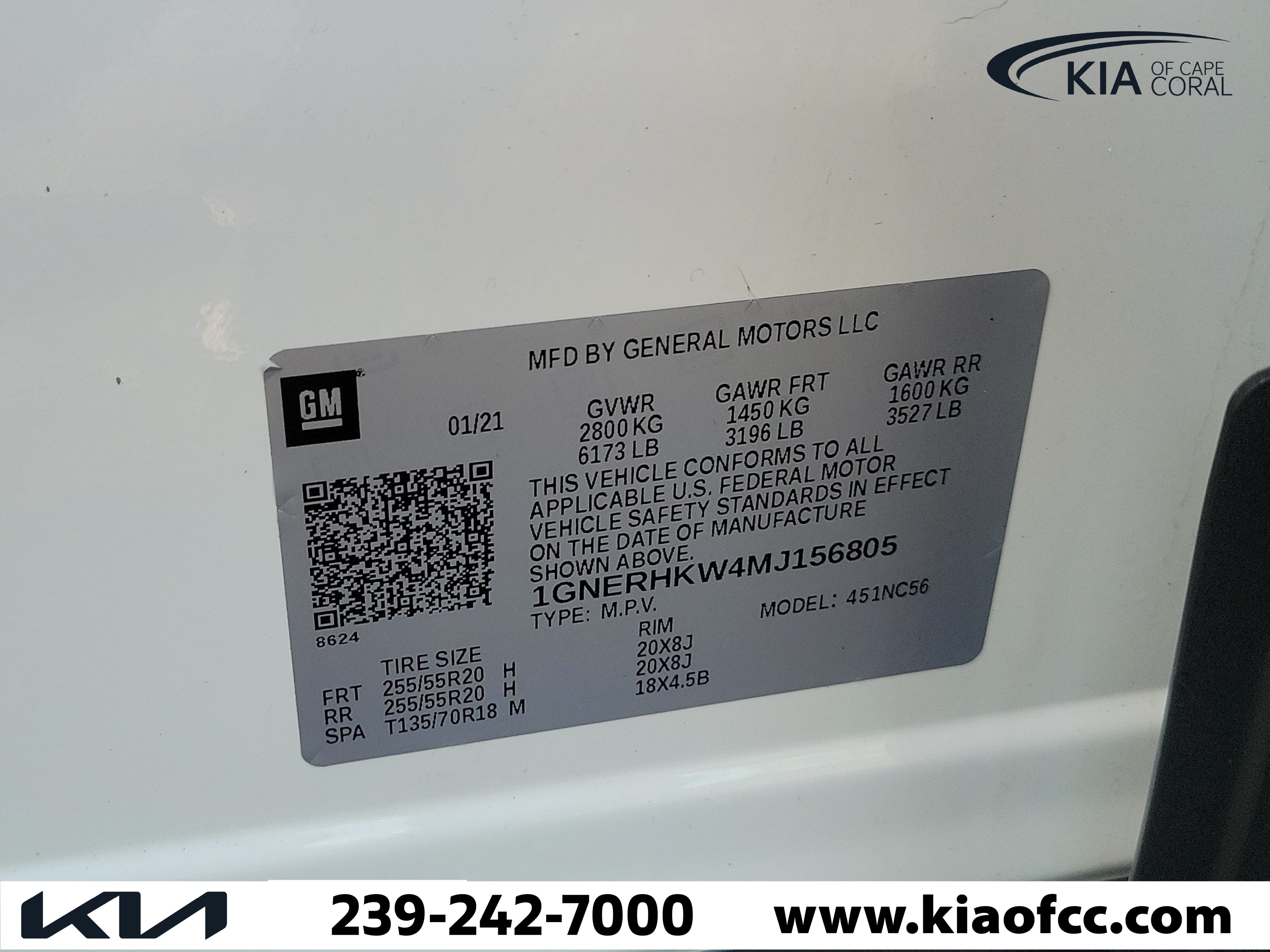 Used 2021 Chevrolet Traverse LT w/ LT Premium Package FWD image 31