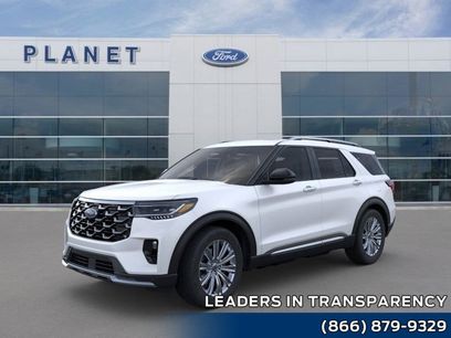 New 2026 Ford Explorer Platinum