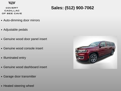 Used 2023 Jeep Wagoneer L Series II image 12