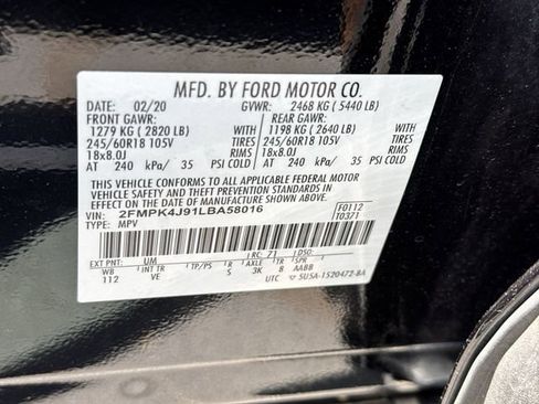 Used 2020 Ford Edge SEL AWD/4WD image 28