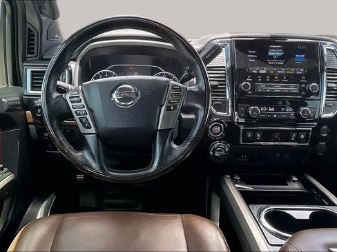 Used 2021 Nissan Titan Platinum Reserve w/ Off Road Protection Package AWD/4WD image 6