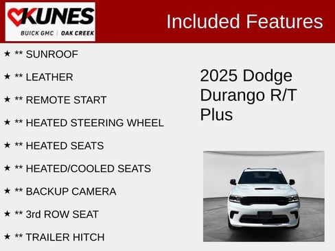 Used 2025 Dodge Durango R/T AWD/4WD image 2