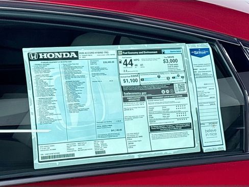 New 2026 Honda Accord Touring image 24