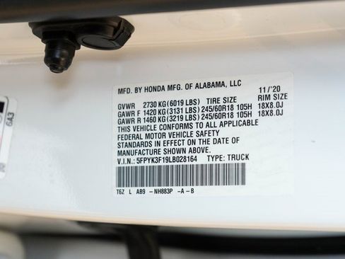 Used 2020 Honda Ridgeline Sport image 34