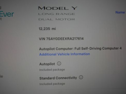 Used 2024 Tesla Model Y Long Range AWD/4WD image 7