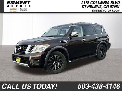 Used 2018 Nissan Armada Platinum w/ Interior Lighting Package