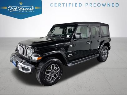 Used 2024 Jeep Wrangler Unlimited Sahara w/ Technology Group