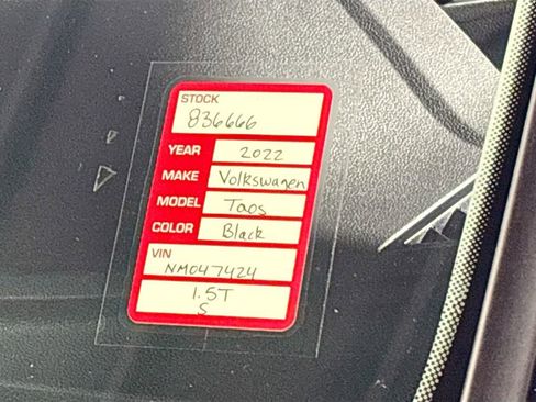 Used 2022 Volkswagen Taos S image 24