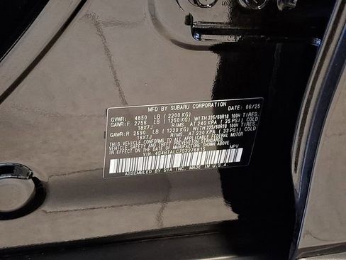 Certified 2025 Subaru Outback Onyx Edition AWD/4WD image 27