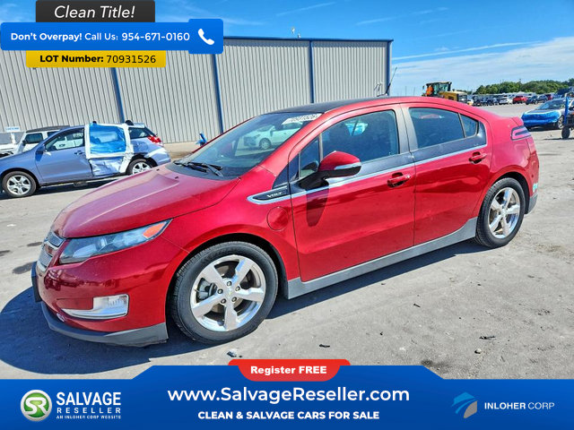 Used 2012 Chevrolet Volt Premium w/ Premium Trim Package FWD image 1