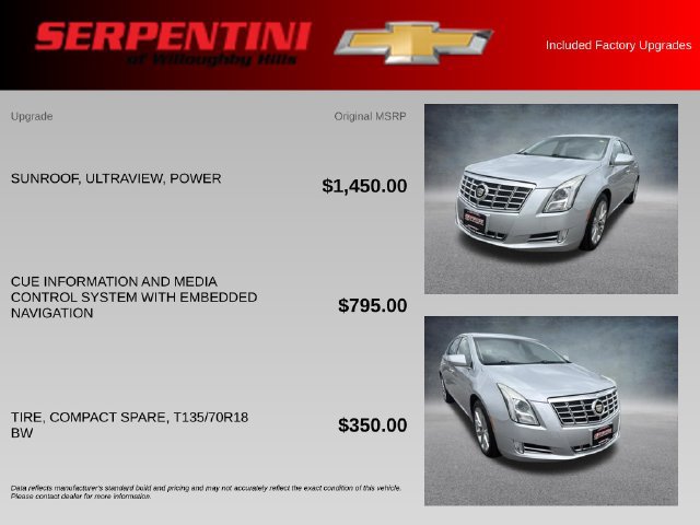Certified 2013 Cadillac XTS Luxury FWD image 4