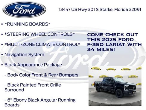 New 2025 Ford F350 Lariat w/ Lariat Ultimate Package image 15