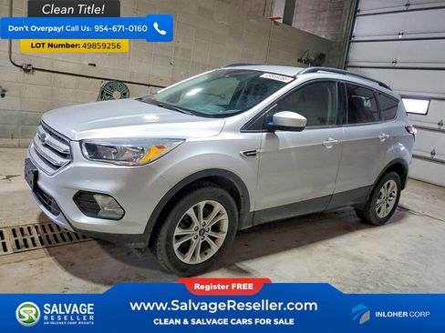 Used 2018 Ford Escape SE w/ SE Sync 3 Package AWD/4WD image 1
