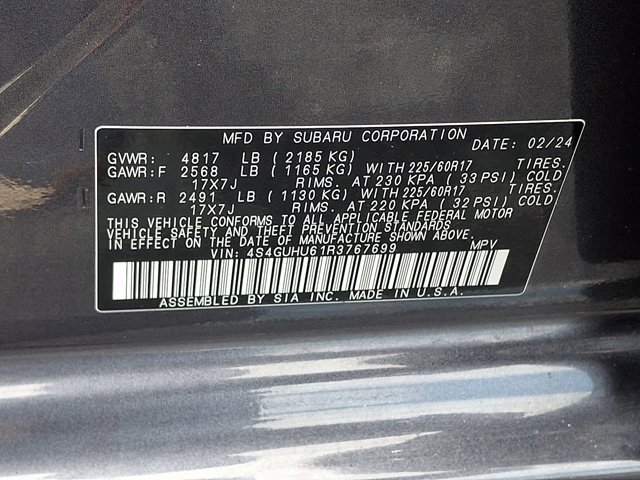 Used 2024 Subaru Crosstrek 2.5i Wilderness w/ Crosstrek Mirror Package AWD/4WD image 32