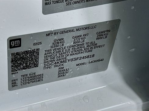 New 2025 Chevrolet Silverado 2500 Custom w/ Custom Value Package image 31