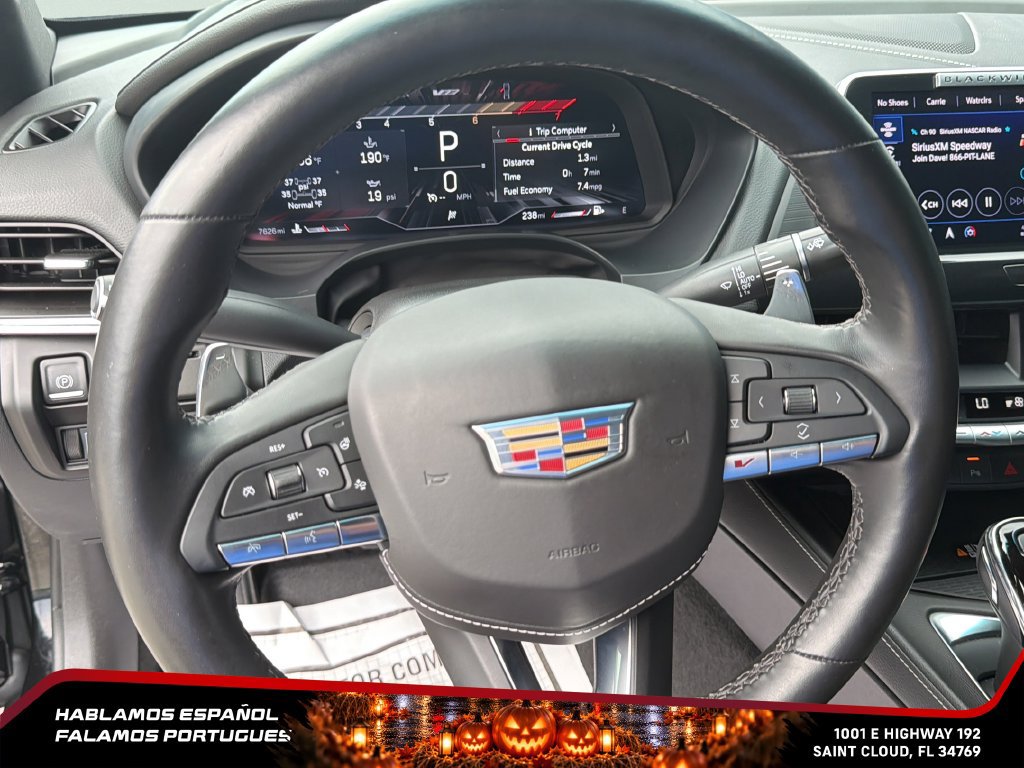 Certified 2023 Cadillac CT4 V Blackwing w/ Driver Assist Package RWD image 22