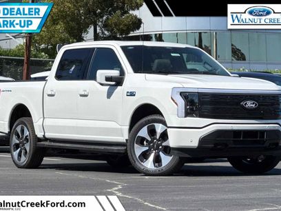 New 2025 Ford F150 Lightning Platinum
