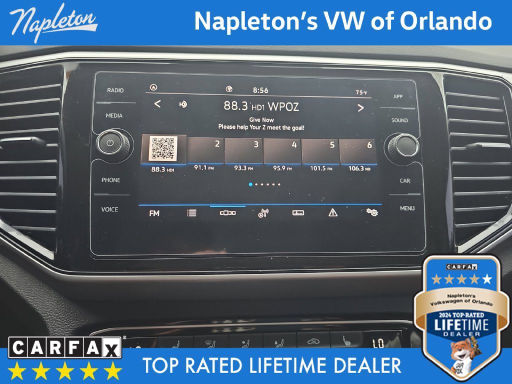 Used 2022 Volkswagen Atlas SE w/ Panoramic Sunroof Package FWD image 14