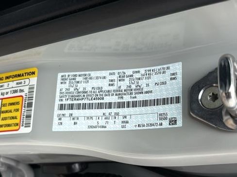 New 2026 Ford Ranger XLT w/ Equipment Group 301A High AWD/4WD image 33