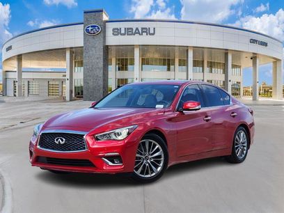 Used 2023 INFINITI Q50 Luxe w/ Cargo Package