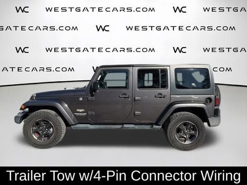Used 2014 Jeep Wrangler Unlimited Sahara w/ Max Tow Package AWD/4WD image 11