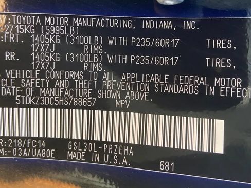 Used 2017 Toyota Sienna LE FWD image 23