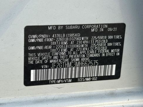 Used 2021 Subaru Crosstrek 2.5i Limited AWD/4WD image 15