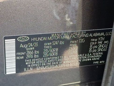 Used 2023 Hyundai Santa Fe SEL AWD/4WD image 25